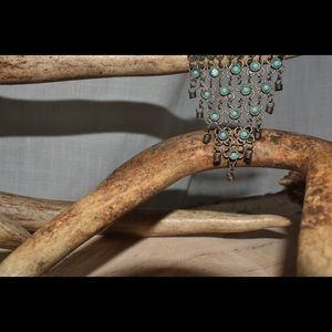 Vintage turquoise pin